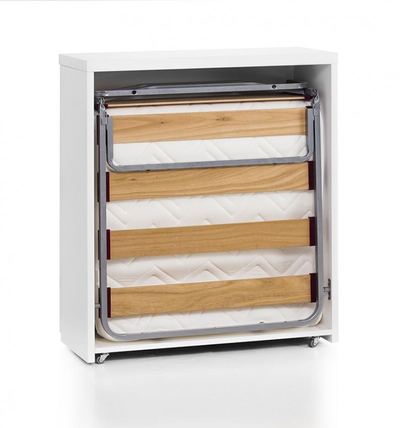 Mueble cama para hotel, que simula una cómoda de cajones Sofas Camas